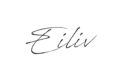 The best way (Antro_Vectra) to make a short signature is to pick only two or three words in your name. The name Eiliv include a total of six letters. For converting this name. Eiliv signature style 6 images and pictures png