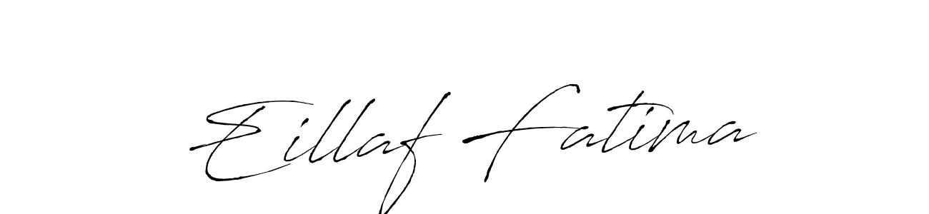 Use a signature maker to create a handwritten signature online. With this signature software, you can design (Antro_Vectra) your own signature for name Eillaf Fatima. Eillaf Fatima signature style 6 images and pictures png