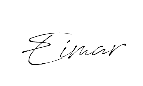 Use a signature maker to create a handwritten signature online. With this signature software, you can design (Antro_Vectra) your own signature for name Eimar. Eimar signature style 6 images and pictures png