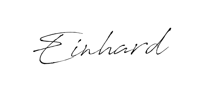 How to make Einhard signature? Antro_Vectra is a professional autograph style. Create handwritten signature for Einhard name. Einhard signature style 6 images and pictures png