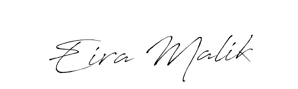 Eira Malik stylish signature style. Best Handwritten Sign (Antro_Vectra) for my name. Handwritten Signature Collection Ideas for my name Eira Malik. Eira Malik signature style 6 images and pictures png