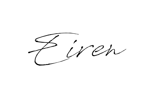 How to make Eiren signature? Antro_Vectra is a professional autograph style. Create handwritten signature for Eiren name. Eiren signature style 6 images and pictures png
