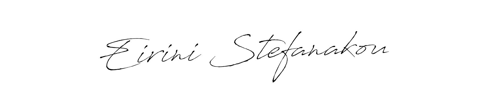 Make a beautiful signature design for name Eirini Stefanakou. Use this online signature maker to create a handwritten signature for free. Eirini Stefanakou signature style 6 images and pictures png