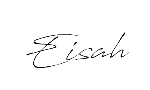 Similarly Antro_Vectra is the best handwritten signature design. Signature creator online .You can use it as an online autograph creator for name Eisah. Eisah signature style 6 images and pictures png