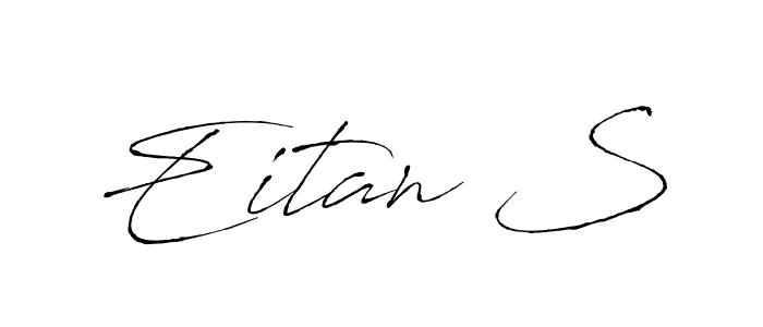 How to Draw Eitan S signature style? Antro_Vectra is a latest design signature styles for name Eitan S. Eitan S signature style 6 images and pictures png