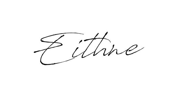 Eithne stylish signature style. Best Handwritten Sign (Antro_Vectra) for my name. Handwritten Signature Collection Ideas for my name Eithne. Eithne signature style 6 images and pictures png