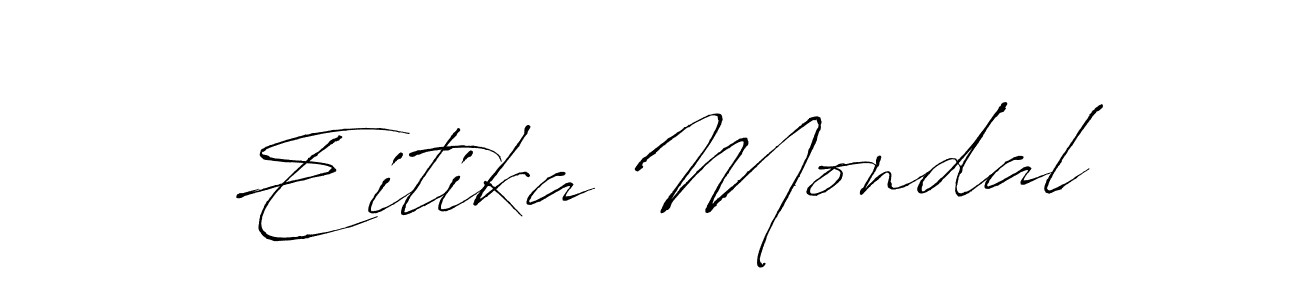 How to Draw Eitika Mondal signature style? Antro_Vectra is a latest design signature styles for name Eitika Mondal. Eitika Mondal signature style 6 images and pictures png