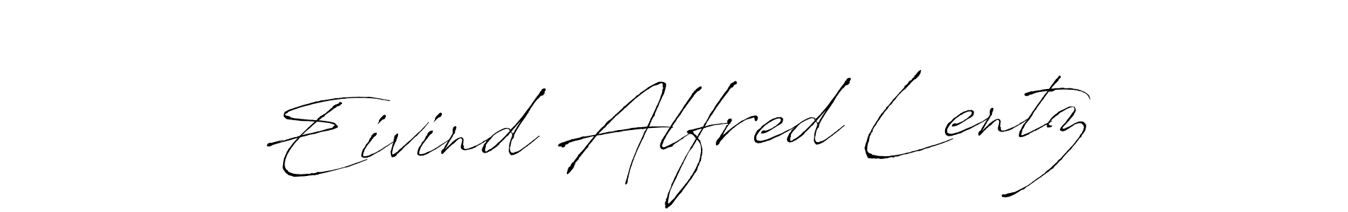 Best and Professional Signature Style for Eivind Alfred Lentz. Antro_Vectra Best Signature Style Collection. Eivind Alfred Lentz signature style 6 images and pictures png