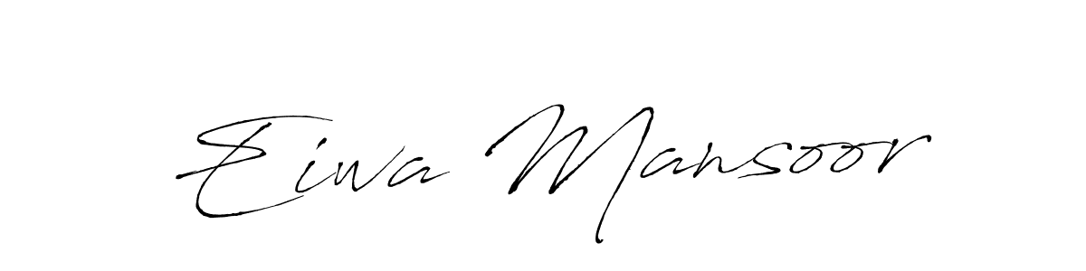 Make a beautiful signature design for name Eiwa Mansoor. Use this online signature maker to create a handwritten signature for free. Eiwa Mansoor signature style 6 images and pictures png