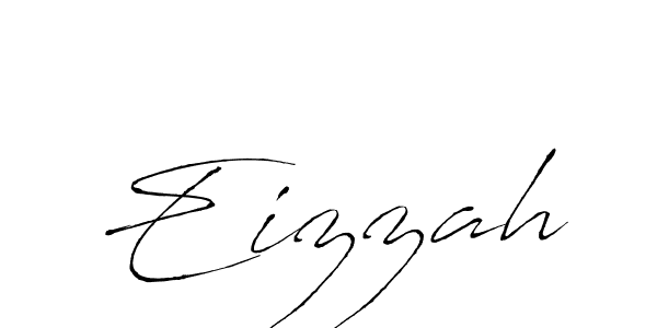 Create a beautiful signature design for name Eizzah. With this signature (Antro_Vectra) fonts, you can make a handwritten signature for free. Eizzah signature style 6 images and pictures png