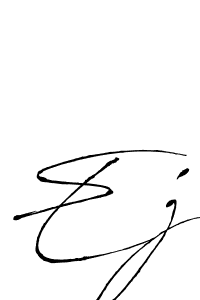 Use a signature maker to create a handwritten signature online. With this signature software, you can design (Antro_Vectra) your own signature for name Ej. Ej signature style 6 images and pictures png