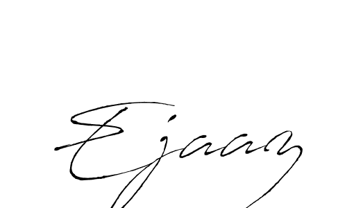 Make a beautiful signature design for name Ejaaz. With this signature (Antro_Vectra) style, you can create a handwritten signature for free. Ejaaz signature style 6 images and pictures png