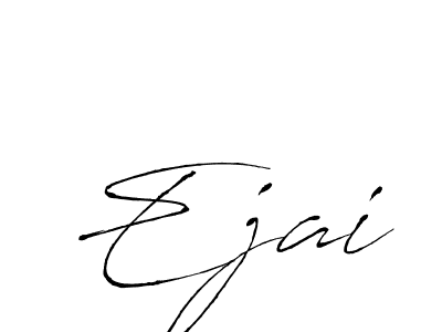 Antro_Vectra is a professional signature style that is perfect for those who want to add a touch of class to their signature. It is also a great choice for those who want to make their signature more unique. Get Ejai name to fancy signature for free. Ejai signature style 6 images and pictures png