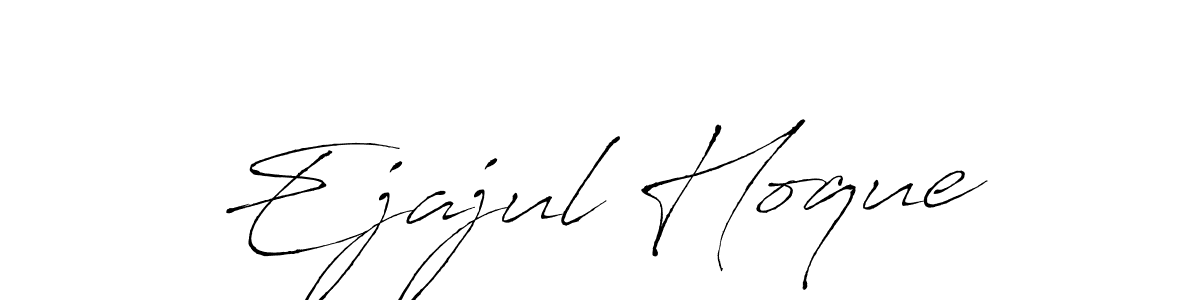 It looks lik you need a new signature style for name Ejajul Hoque. Design unique handwritten (Antro_Vectra) signature with our free signature maker in just a few clicks. Ejajul Hoque signature style 6 images and pictures png