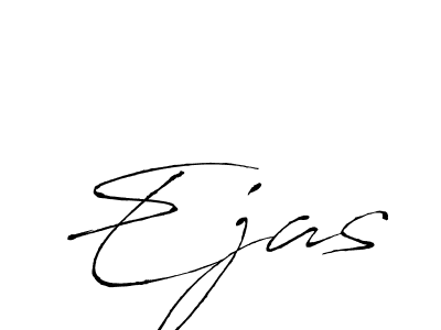 Use a signature maker to create a handwritten signature online. With this signature software, you can design (Antro_Vectra) your own signature for name Ejas. Ejas signature style 6 images and pictures png