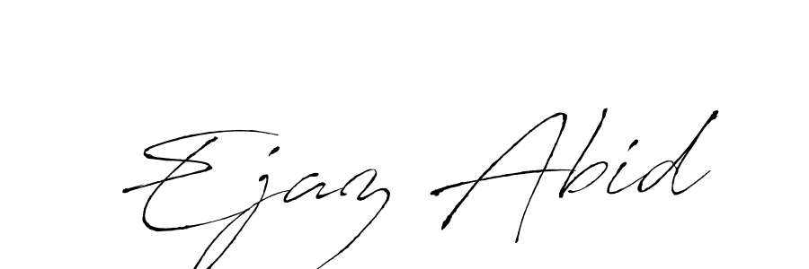 How to make Ejaz Abid signature? Antro_Vectra is a professional autograph style. Create handwritten signature for Ejaz Abid name. Ejaz Abid signature style 6 images and pictures png