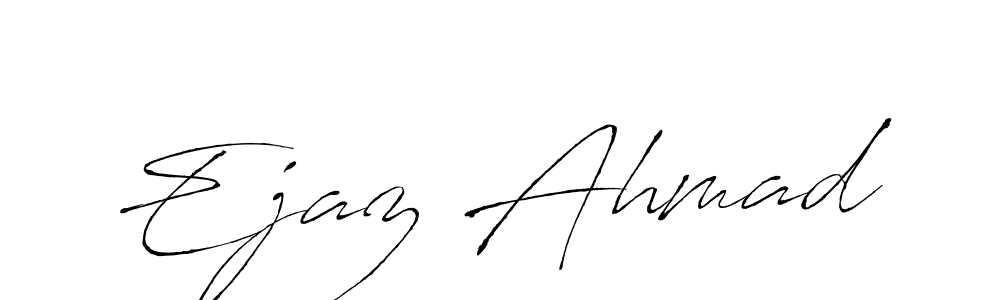 How to Draw Ejaz Ahmad signature style? Antro_Vectra is a latest design signature styles for name Ejaz Ahmad. Ejaz Ahmad signature style 6 images and pictures png