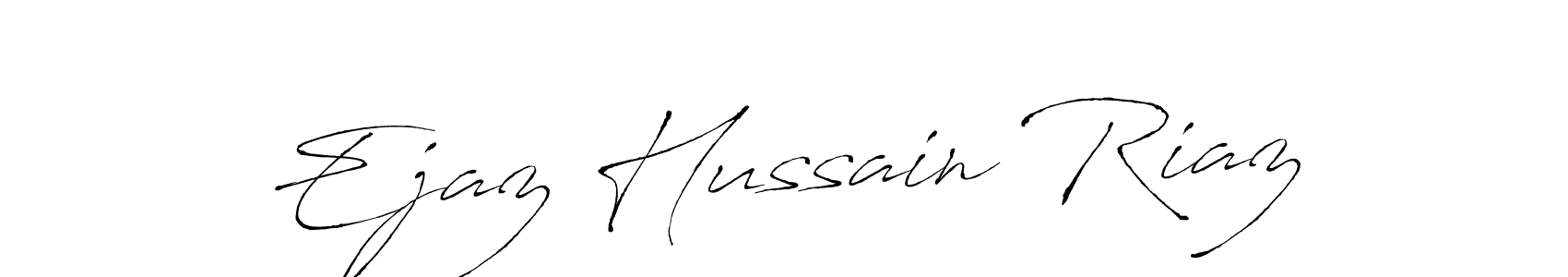 You should practise on your own different ways (Antro_Vectra) to write your name (Ejaz Hussain Riaz) in signature. don't let someone else do it for you. Ejaz Hussain Riaz signature style 6 images and pictures png