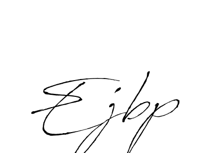 You should practise on your own different ways (Antro_Vectra) to write your name (Ejbp) in signature. don't let someone else do it for you. Ejbp signature style 6 images and pictures png