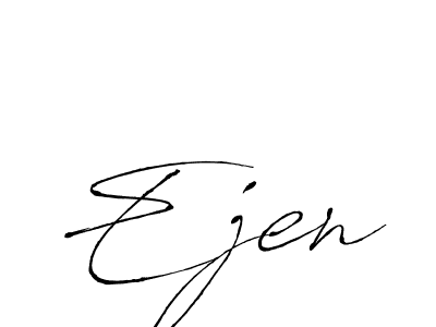 You should practise on your own different ways (Antro_Vectra) to write your name (Ejen) in signature. don't let someone else do it for you. Ejen signature style 6 images and pictures png