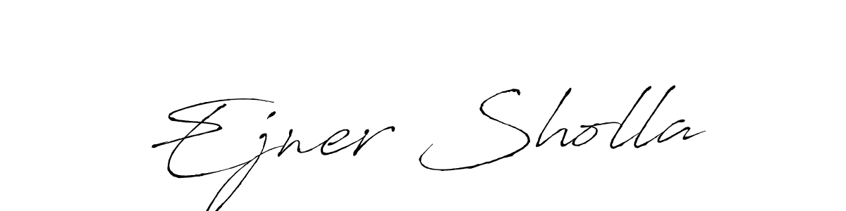 Use a signature maker to create a handwritten signature online. With this signature software, you can design (Antro_Vectra) your own signature for name Ejner Sholla. Ejner Sholla signature style 6 images and pictures png