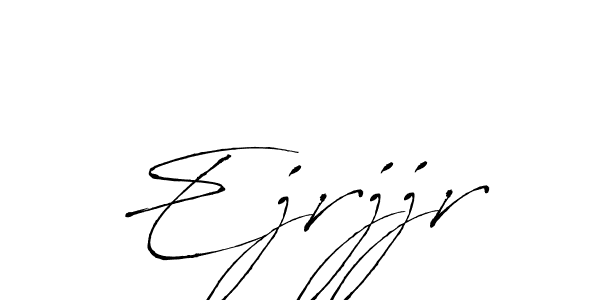 Antro_Vectra is a professional signature style that is perfect for those who want to add a touch of class to their signature. It is also a great choice for those who want to make their signature more unique. Get Ejrjjr name to fancy signature for free. Ejrjjr signature style 6 images and pictures png