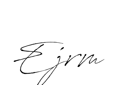 Also You can easily find your signature by using the search form. We will create Ejrm name handwritten signature images for you free of cost using Antro_Vectra sign style. Ejrm signature style 6 images and pictures png