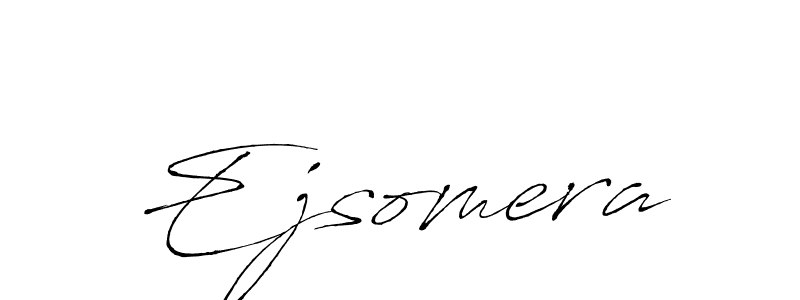 Use a signature maker to create a handwritten signature online. With this signature software, you can design (Antro_Vectra) your own signature for name Ejsomera. Ejsomera signature style 6 images and pictures png