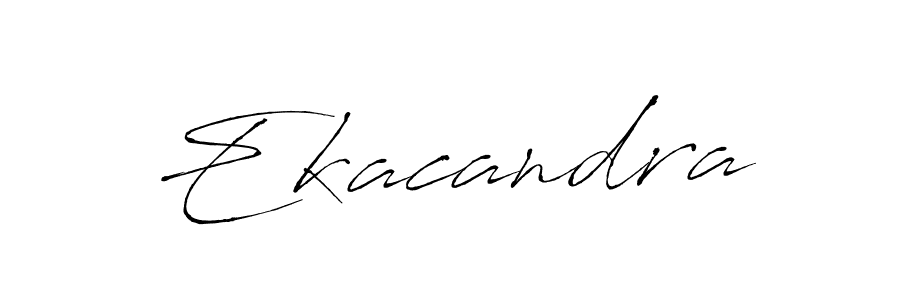 How to make Ekacandra signature? Antro_Vectra is a professional autograph style. Create handwritten signature for Ekacandra name. Ekacandra signature style 6 images and pictures png