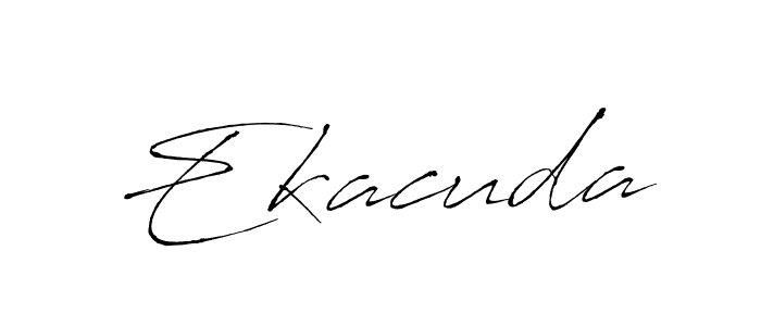 Ekacuda stylish signature style. Best Handwritten Sign (Antro_Vectra) for my name. Handwritten Signature Collection Ideas for my name Ekacuda. Ekacuda signature style 6 images and pictures png