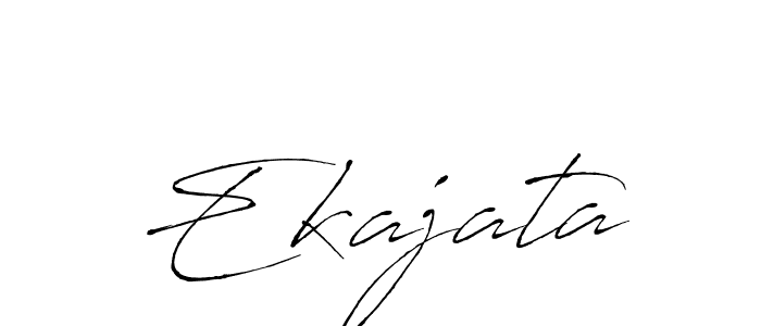 Ekajata stylish signature style. Best Handwritten Sign (Antro_Vectra) for my name. Handwritten Signature Collection Ideas for my name Ekajata. Ekajata signature style 6 images and pictures png