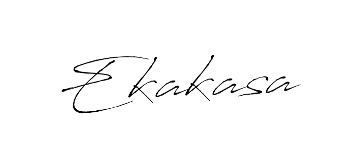 How to make Ekakasa name signature. Use Antro_Vectra style for creating short signs online. This is the latest handwritten sign. Ekakasa signature style 6 images and pictures png