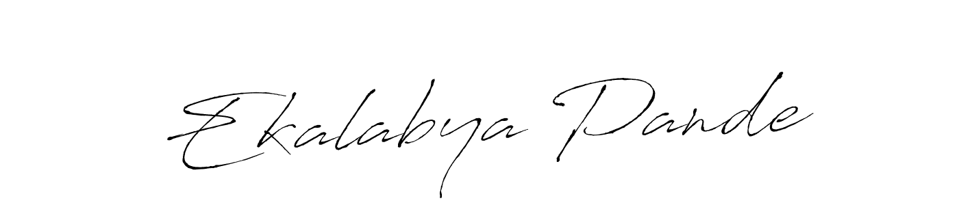 It looks lik you need a new signature style for name Ekalabya Pande. Design unique handwritten (Antro_Vectra) signature with our free signature maker in just a few clicks. Ekalabya Pande signature style 6 images and pictures png