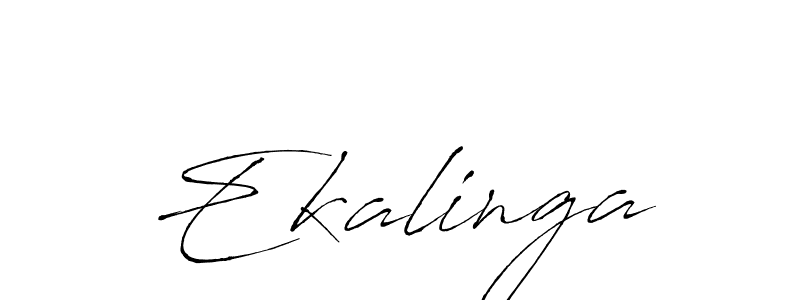 How to make Ekalinga name signature. Use Antro_Vectra style for creating short signs online. This is the latest handwritten sign. Ekalinga signature style 6 images and pictures png