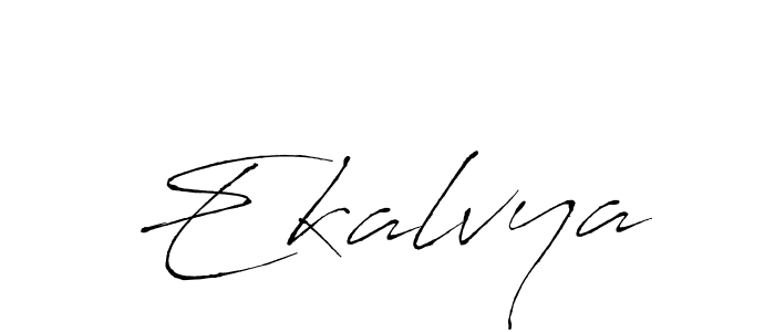Ekalvya stylish signature style. Best Handwritten Sign (Antro_Vectra) for my name. Handwritten Signature Collection Ideas for my name Ekalvya. Ekalvya signature style 6 images and pictures png
