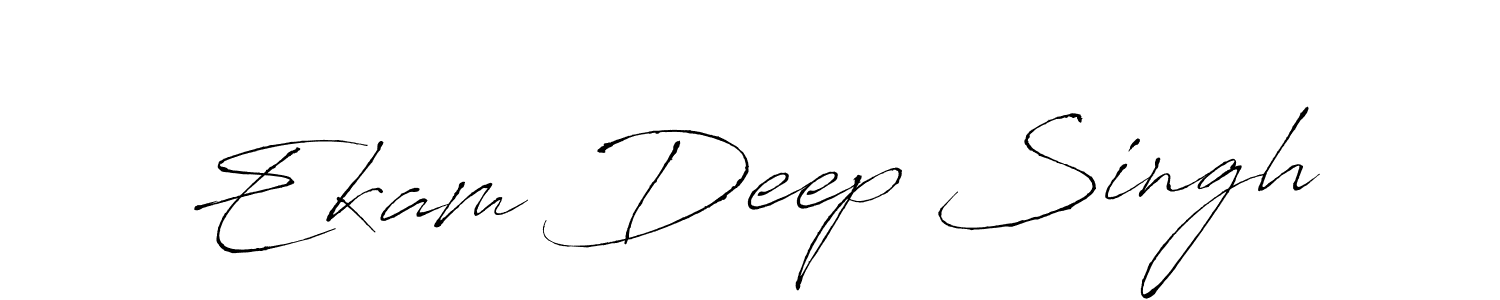 Make a beautiful signature design for name Ekam Deep Singh. Use this online signature maker to create a handwritten signature for free. Ekam Deep Singh signature style 6 images and pictures png