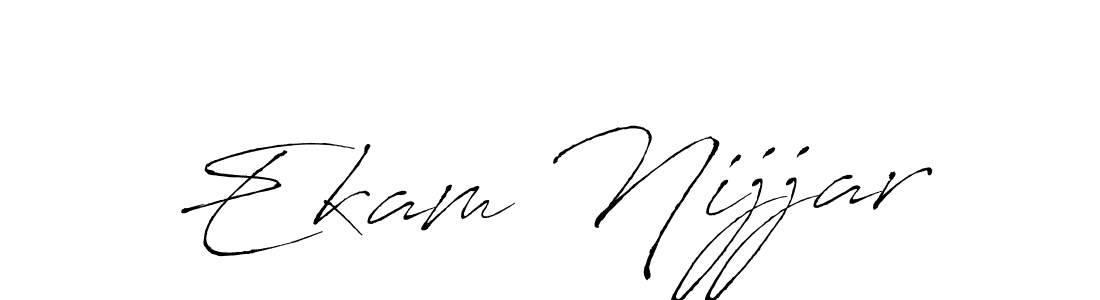 How to Draw Ekam Nijjar signature style? Antro_Vectra is a latest design signature styles for name Ekam Nijjar. Ekam Nijjar signature style 6 images and pictures png