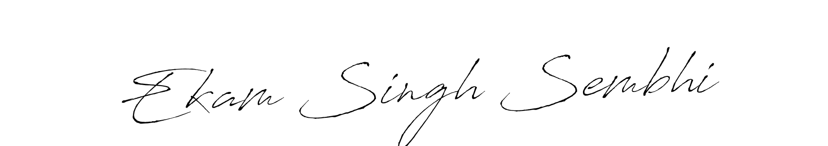 Once you've used our free online signature maker to create your best signature Antro_Vectra style, it's time to enjoy all of the benefits that Ekam Singh Sembhi name signing documents. Ekam Singh Sembhi signature style 6 images and pictures png
