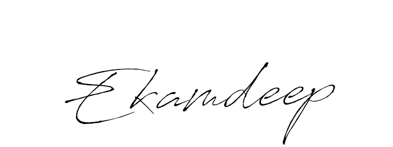 The best way (Antro_Vectra) to make a short signature is to pick only two or three words in your name. The name Ekamdeep include a total of six letters. For converting this name. Ekamdeep signature style 6 images and pictures png