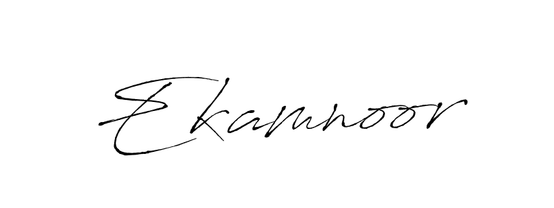 It looks lik you need a new signature style for name Ekamnoor. Design unique handwritten (Antro_Vectra) signature with our free signature maker in just a few clicks. Ekamnoor signature style 6 images and pictures png