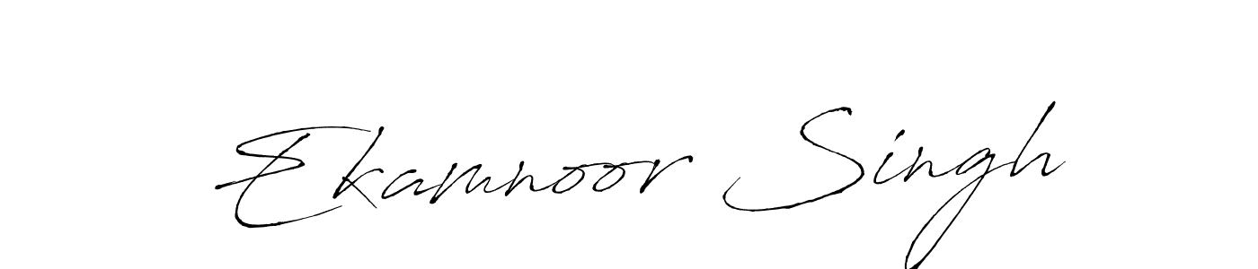 How to make Ekamnoor Singh signature? Antro_Vectra is a professional autograph style. Create handwritten signature for Ekamnoor Singh name. Ekamnoor Singh signature style 6 images and pictures png