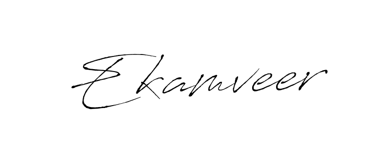 Also we have Ekamveer name is the best signature style. Create professional handwritten signature collection using Antro_Vectra autograph style. Ekamveer signature style 6 images and pictures png