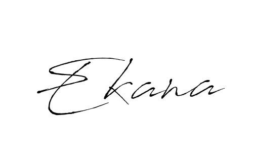 You should practise on your own different ways (Antro_Vectra) to write your name (Ekana) in signature. don't let someone else do it for you. Ekana signature style 6 images and pictures png