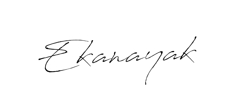 How to make Ekanayak signature? Antro_Vectra is a professional autograph style. Create handwritten signature for Ekanayak name. Ekanayak signature style 6 images and pictures png