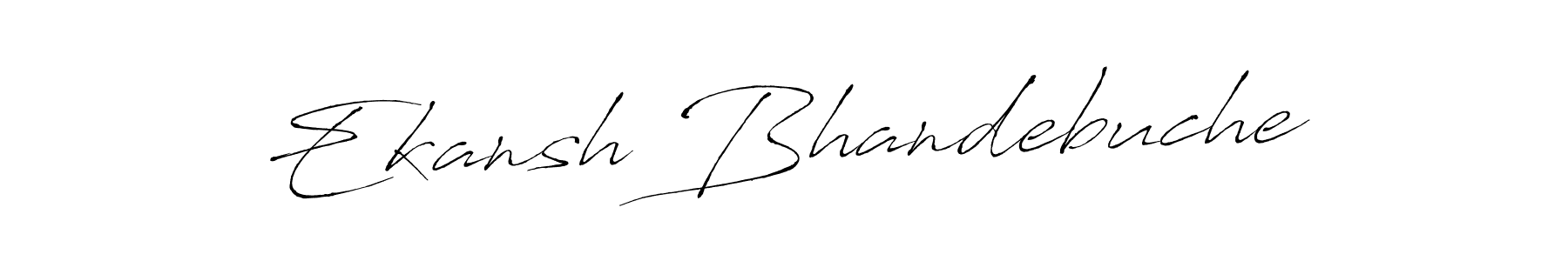 Make a beautiful signature design for name Ekansh Bhandebuche. Use this online signature maker to create a handwritten signature for free. Ekansh Bhandebuche signature style 6 images and pictures png