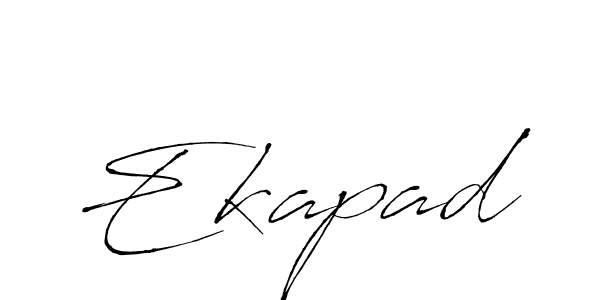 You can use this online signature creator to create a handwritten signature for the name Ekapad. This is the best online autograph maker. Ekapad signature style 6 images and pictures png