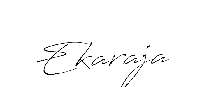 How to make Ekaraja name signature. Use Antro_Vectra style for creating short signs online. This is the latest handwritten sign. Ekaraja signature style 6 images and pictures png