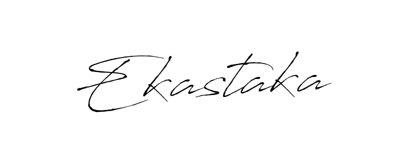 Make a beautiful signature design for name Ekastaka. With this signature (Antro_Vectra) style, you can create a handwritten signature for free. Ekastaka signature style 6 images and pictures png