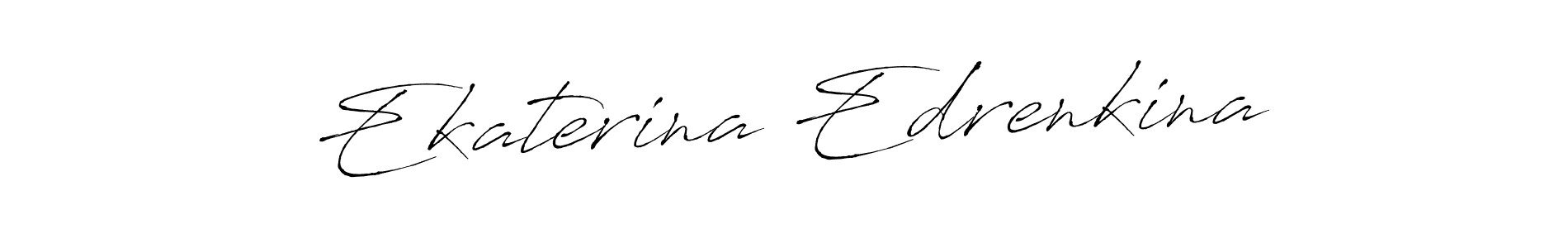 The best way (Antro_Vectra) to make a short signature is to pick only two or three words in your name. The name Ekaterina Edrenkina include a total of six letters. For converting this name. Ekaterina Edrenkina signature style 6 images and pictures png
