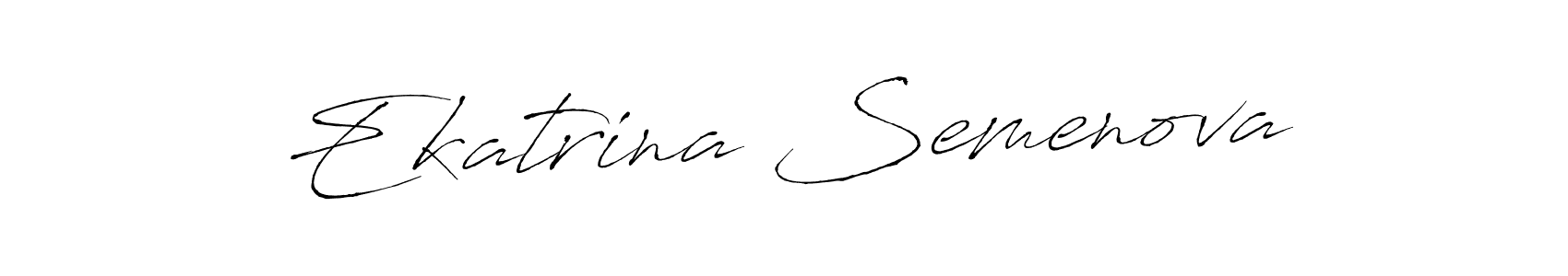 Make a short Ekatrina Semenova signature style. Manage your documents anywhere anytime using Antro_Vectra. Create and add eSignatures, submit forms, share and send files easily. Ekatrina Semenova signature style 6 images and pictures png